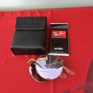 💯AUTHENTIC RAYBAN FOLDING SUNGLASSES